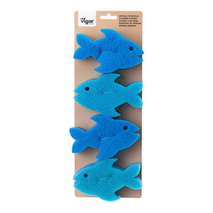 CAT BOWL SCRUBBER SPONGE