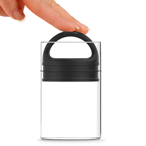 Evak Mini with Gloss Handle by Prepara for airtight storage of small food items.