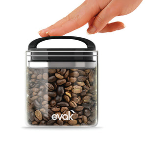 Evak Black Gloss Compact Handle - Small- 468ml