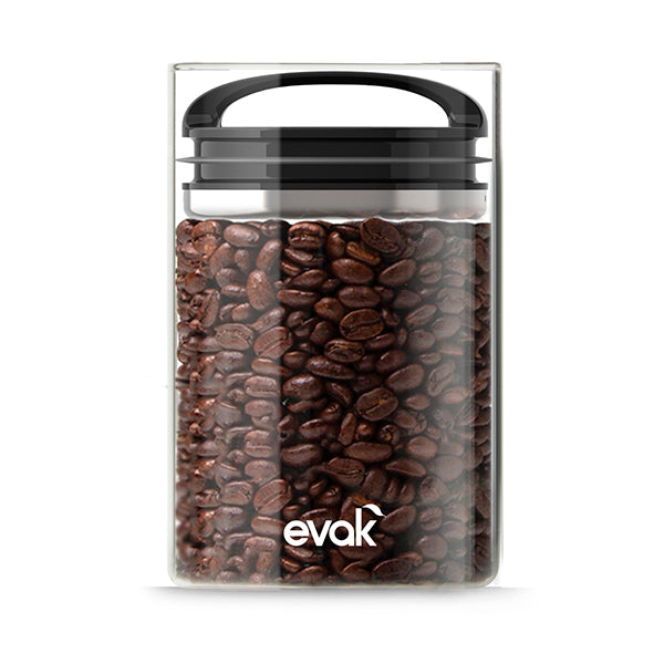 Evak Compact Medium by Prepara for sleek, airtight food storage.