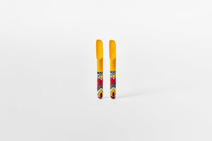 Taco Spoons 2 Pack (Yellow)
