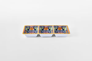 3 Section Taco Tray (Yellow)
