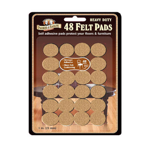48 heavy duty felt pads