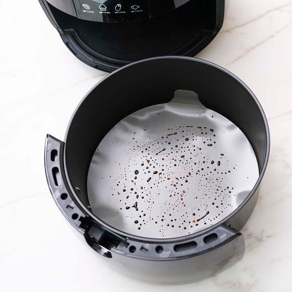 NoStik Silicone Fibreglass Air Fryer Liner Set of 2 Round