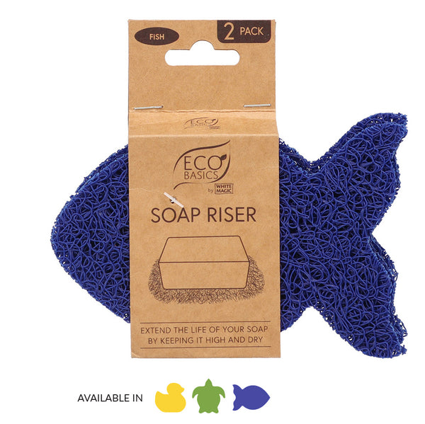 Eco Basics Soap Riser - Duck,Fish,Turtle