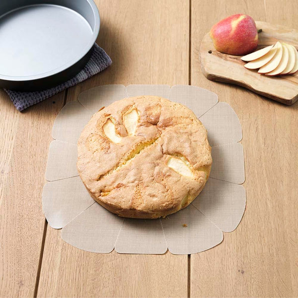 NoStik Silicone Fibreglass Cake Tin Liner Round