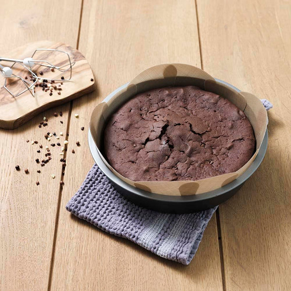 NoStik Silicone Fibreglass Cake Tin Liner Round