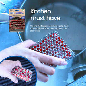 Chainmail Scrubbing Pad