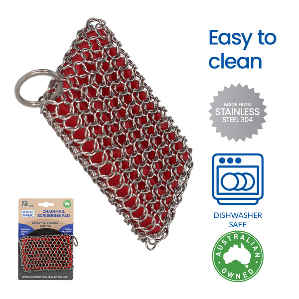 Chainmail Scrubbing Pad