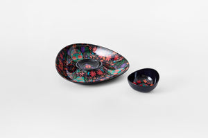 Chip and Dip Holder - Day of the Dead Edition