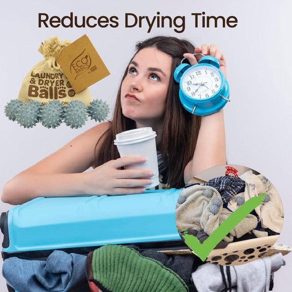 Eco Basics Laundry & Dryer Balls 8pcs