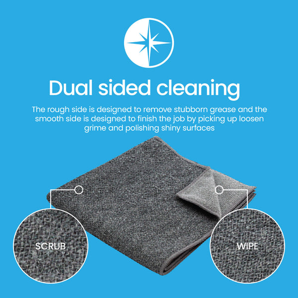 Eco Cloth Oven & Cooktop - With Bonus Glass/Window Cloth