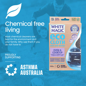 Eco Cloth Oven & Cooktop - With Bonus Glass/Window Cloth