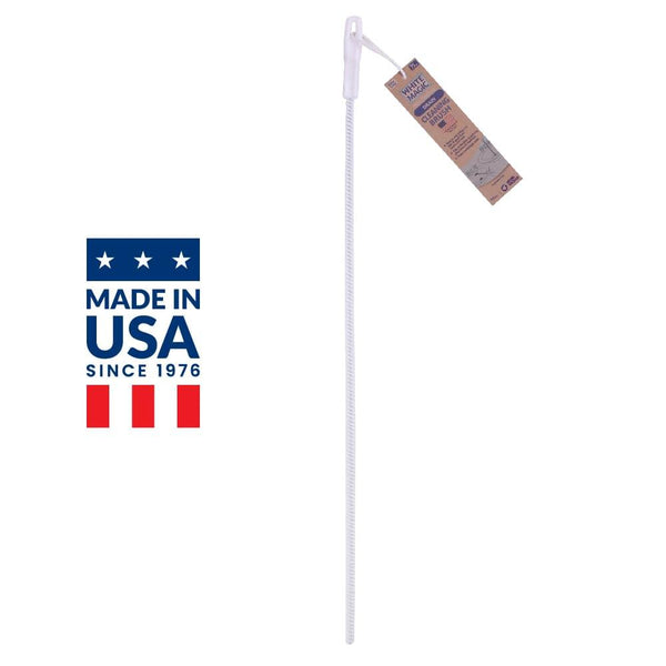 Extra Long Hair Catching Drain Cleaning Brush made in USA