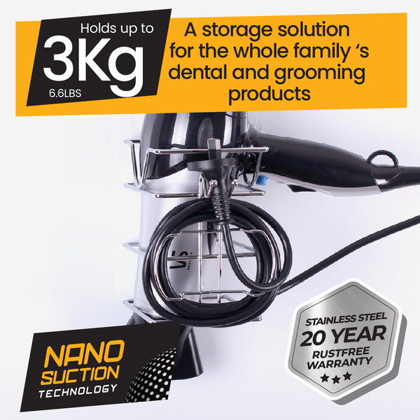 i-hook Hair Dryer Holder