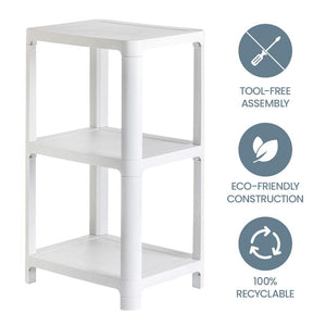 Vigar Klar Rectangular 3 shelves