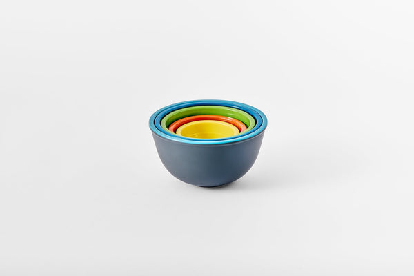 Two-Tone Pinch Bowls - 5 Piece Set