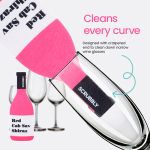 Scrubbly Wine Washing Sponge