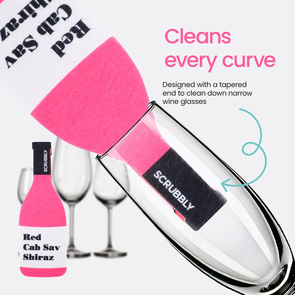 Scrubbly Wine Washing Sponge