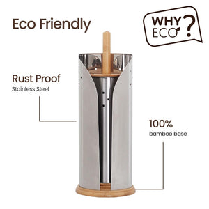 Eco Basics Toilet Set & Roll Holder