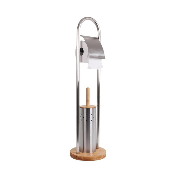 Eco Basics Toilet Roll Dispenser & Brush