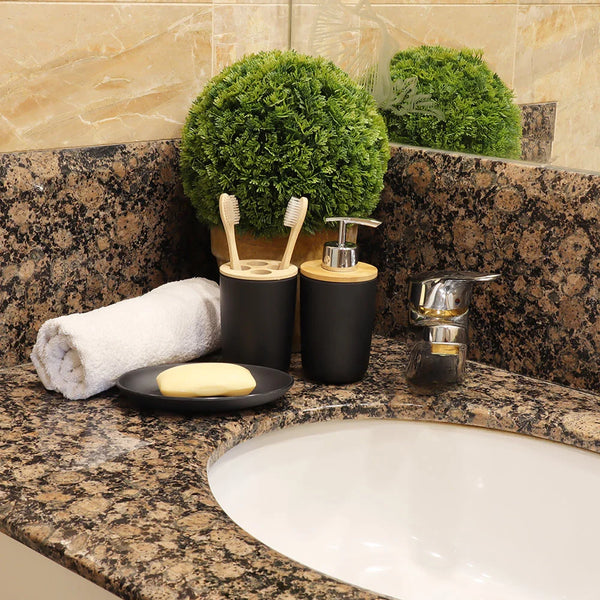 Bathroom Organisation Pack - Black