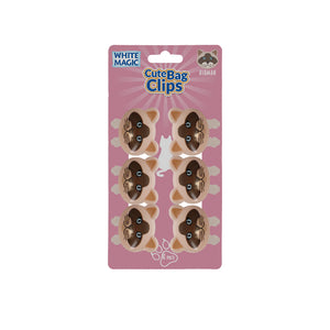 White Magic Cute Bag Clips-Birman Cat 6 Pack