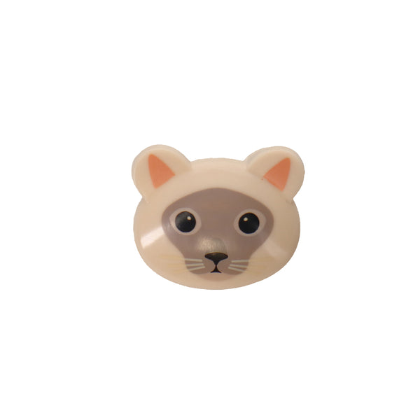 White Magic Cute Bag Clips-Burmese Cat 6 Pack