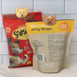 White Magic Cute Bag Clips-Labrador Dog 6 Pack