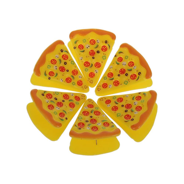 Cute Bag Clips 6 Pack - Pizza Slices