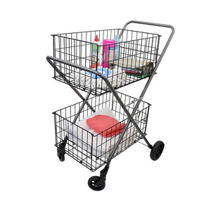 Dual Handy Basket Cart