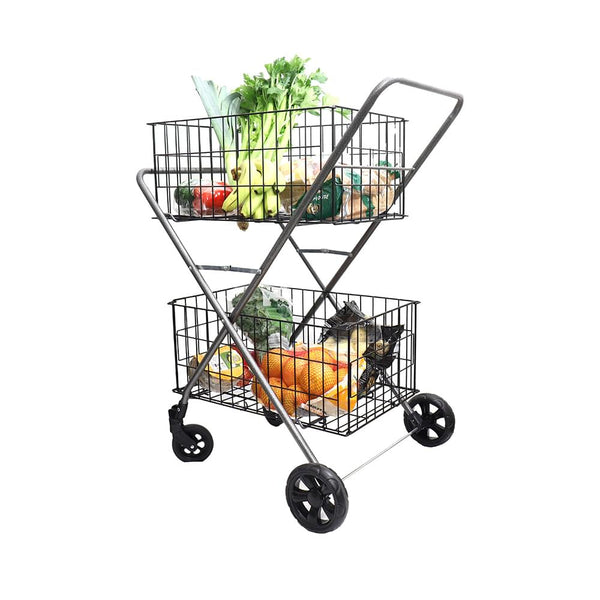 Dual Handy Basket Cart