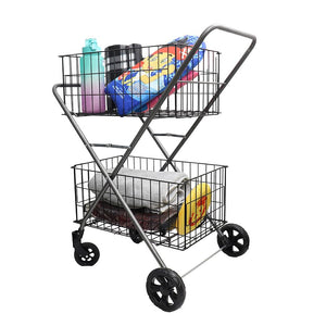 Dual Handy Basket Cart