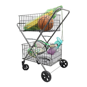 Dual Handy Basket Cart