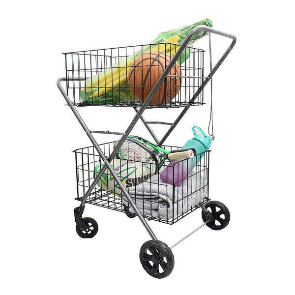 Dual Handy Basket Cart
