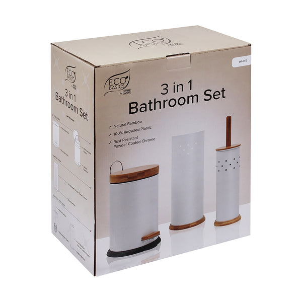 Eco Basics 3 in 1 Bathroom Set