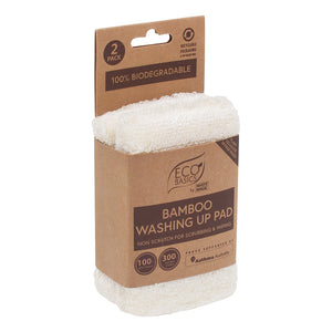 Eco Basics Bamboo Washing Up Pad 2 Pack