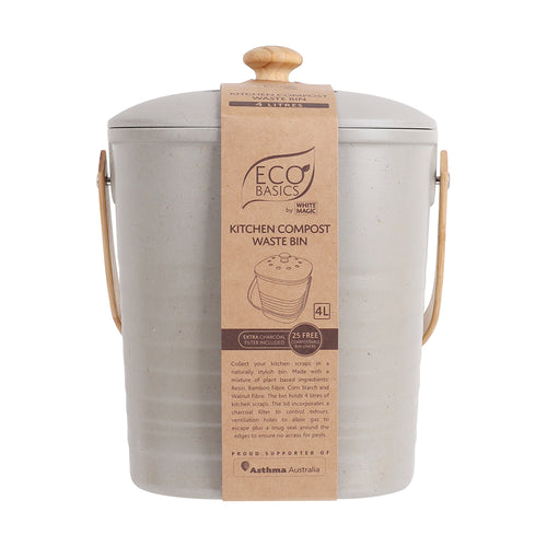 Eco Basics Compost Kitchen Waste Bin 4L