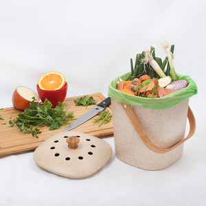 Eco Basics Kitchen Compost Waste Bin 6L