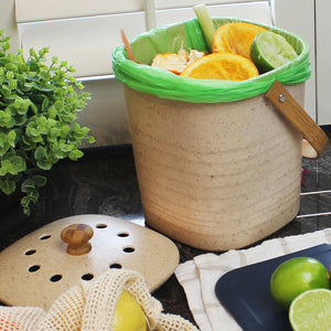 Eco Basics Kitchen Compost Waste Bin 6L