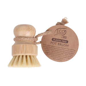 Eco Basics Plastic Free Pot Brush