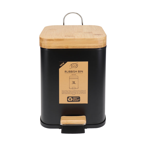 Eco Basics Square Rubbish Bin 6L