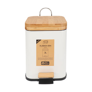 Eco Basics Square Rubbish Bin 3L