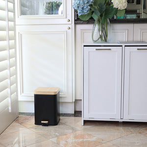 Eco Basics Square Rubbish Bin 6L