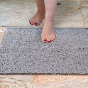 White Magic Non-Slip Shower Mat Square