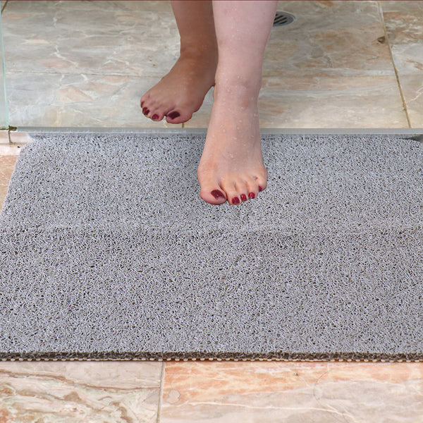 White Magic Non-Slip Shower Mat Square