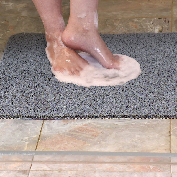 White Magic Non-Slip Shower Mat Square