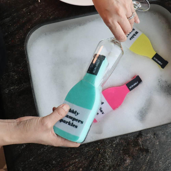Scrubbly Wine Washing Sponge