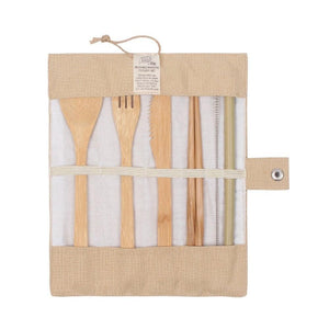 Reusable Bamboo Cutlery Set