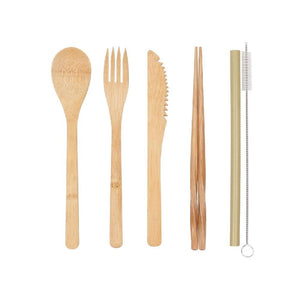 Reusable Bamboo Cutlery Set